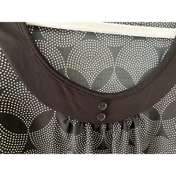 Teenie Weenie Y2K Babydoll Lightweight Printed Pattern Blouse - Picture 7 of 8